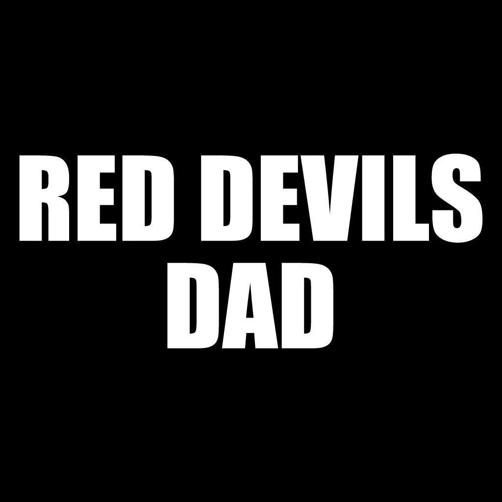 Red Devils Dad Black Folding Camping Chair - Image 2