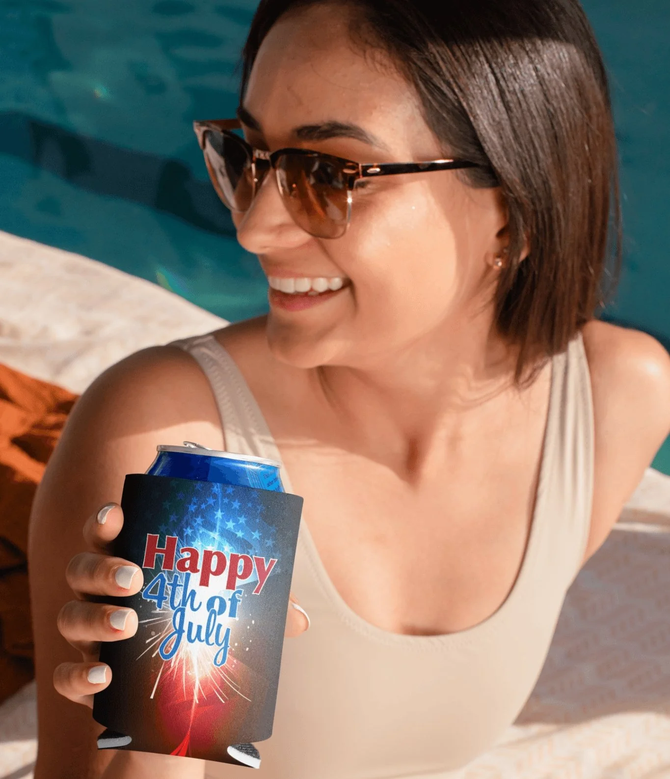 Red White & Boozed Can Coolers Pack
