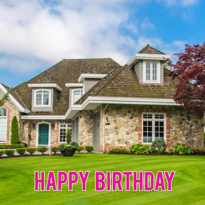 18" Bebas Solid Color Happy Birthday Yard Letters - 13 pc set - Image 10