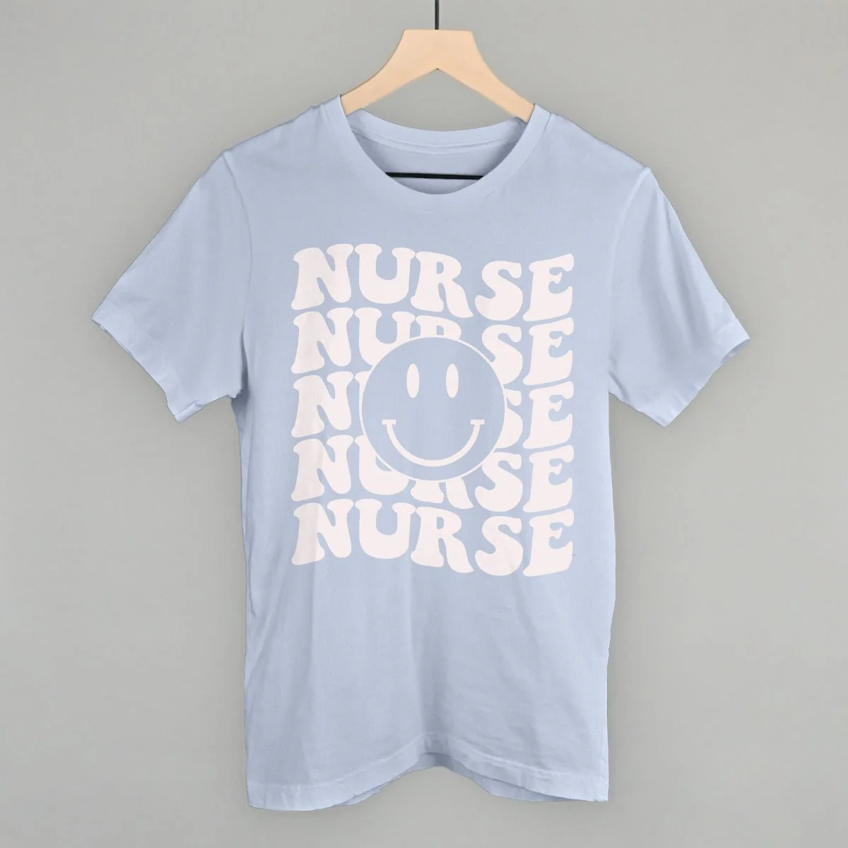 Retro Nurse Smiley (Repeated)