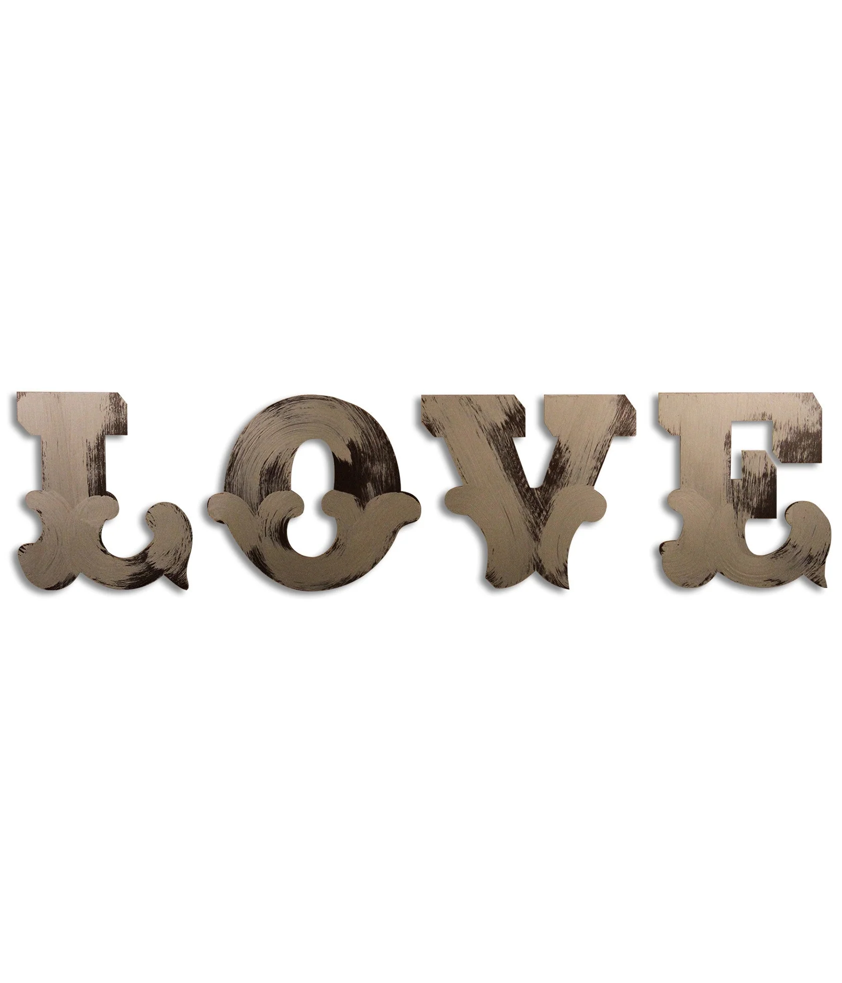 Ringmaster Hand Painted LOVE Wall Decor - Image 4