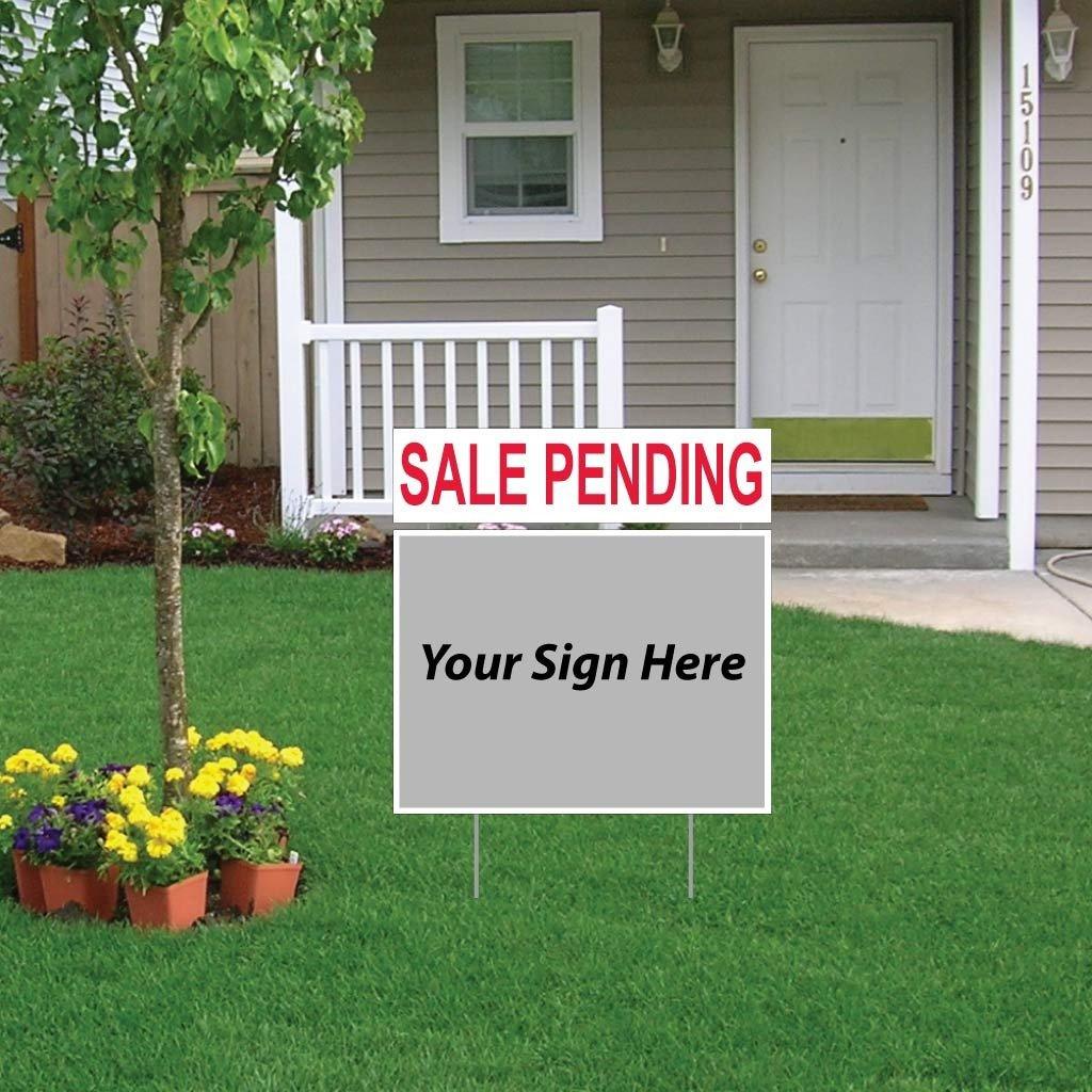 Sale Pending Real Estate Yard Sign Rider Set