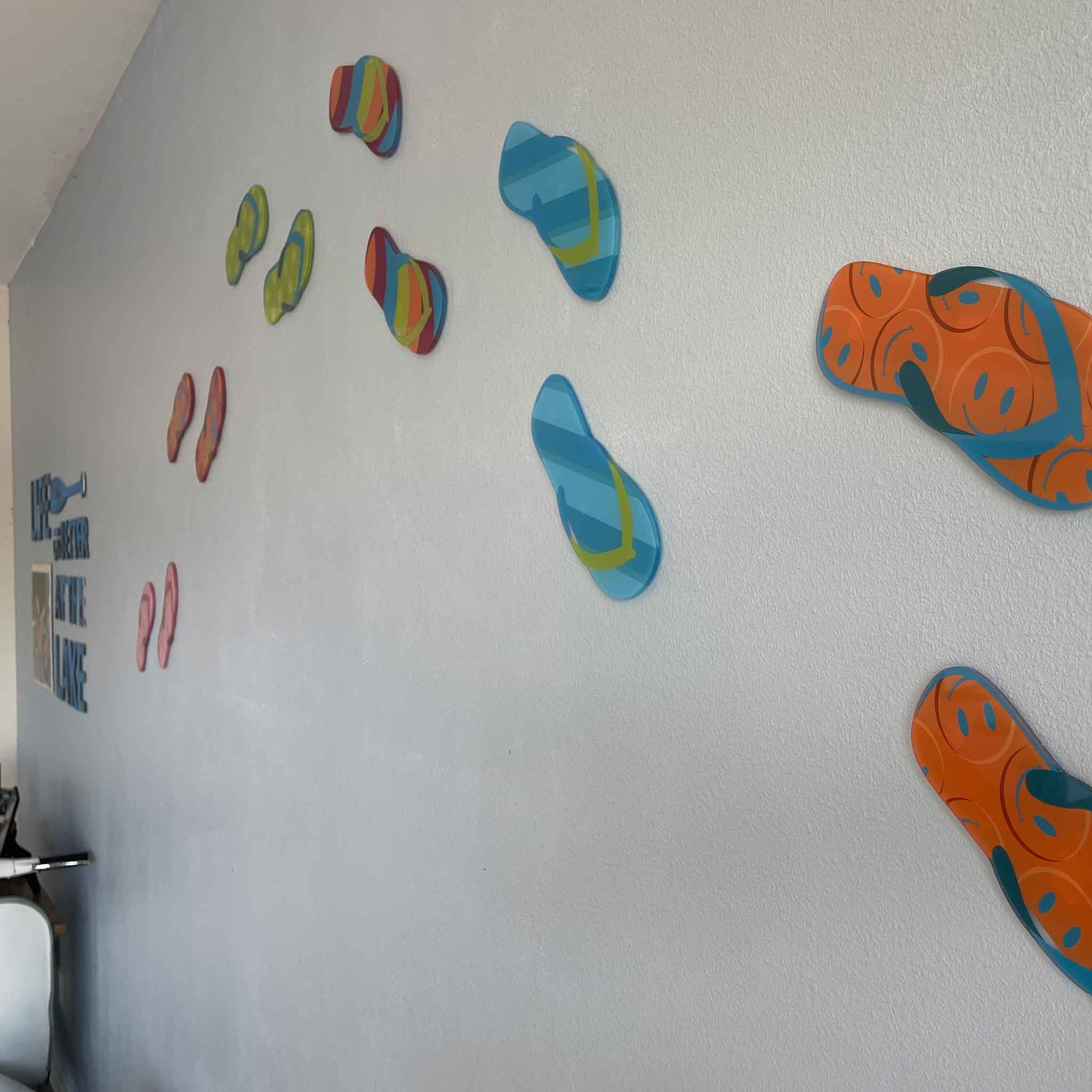 Sandal Wall Art, Original Print Under Acrylic Glass - Image 4