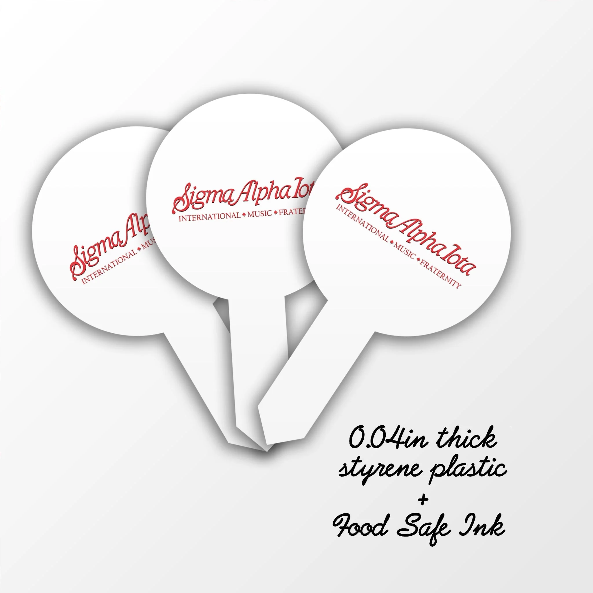 Sigma Alpha Iota Cupcake Toppers - Image 2