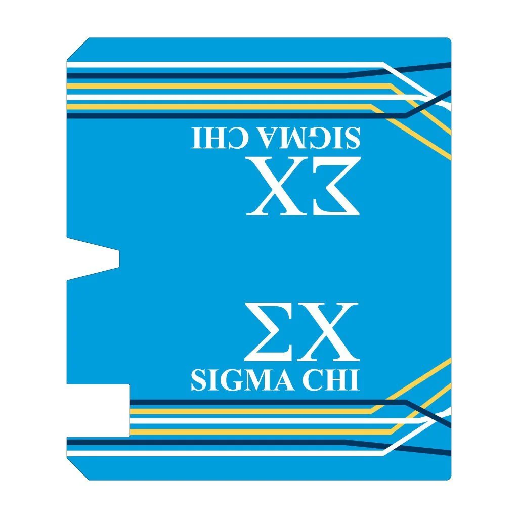 Sigma Chi Magnetic Mailbox Cover - Design 2 - Image 2