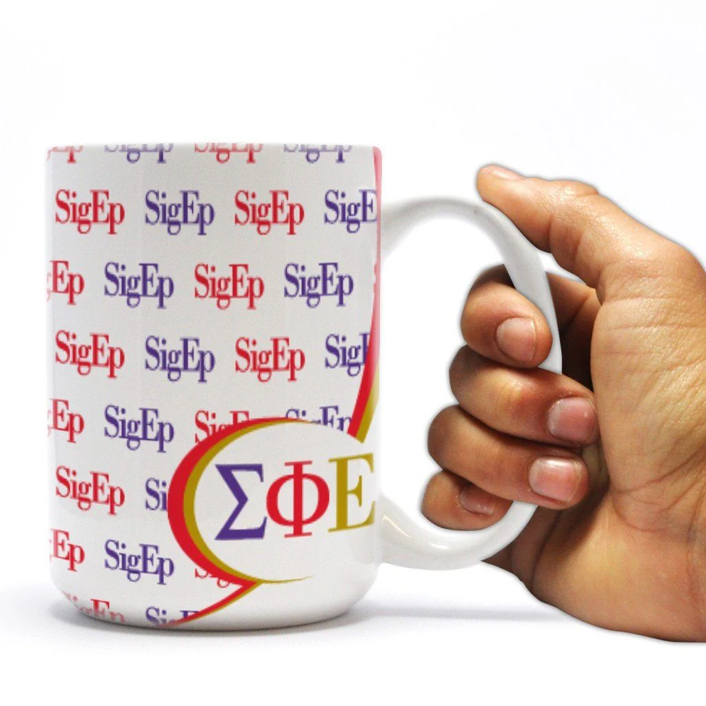 Sigma Phi Epsilon 15oz SigEp Coffee Mug - Image 2