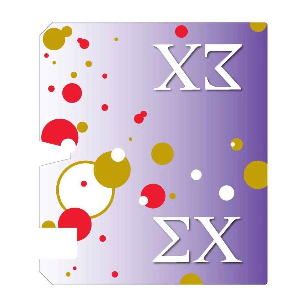 Sigma Phi Epsilon Dotted Magnetic Mailbox Cover - Image 2