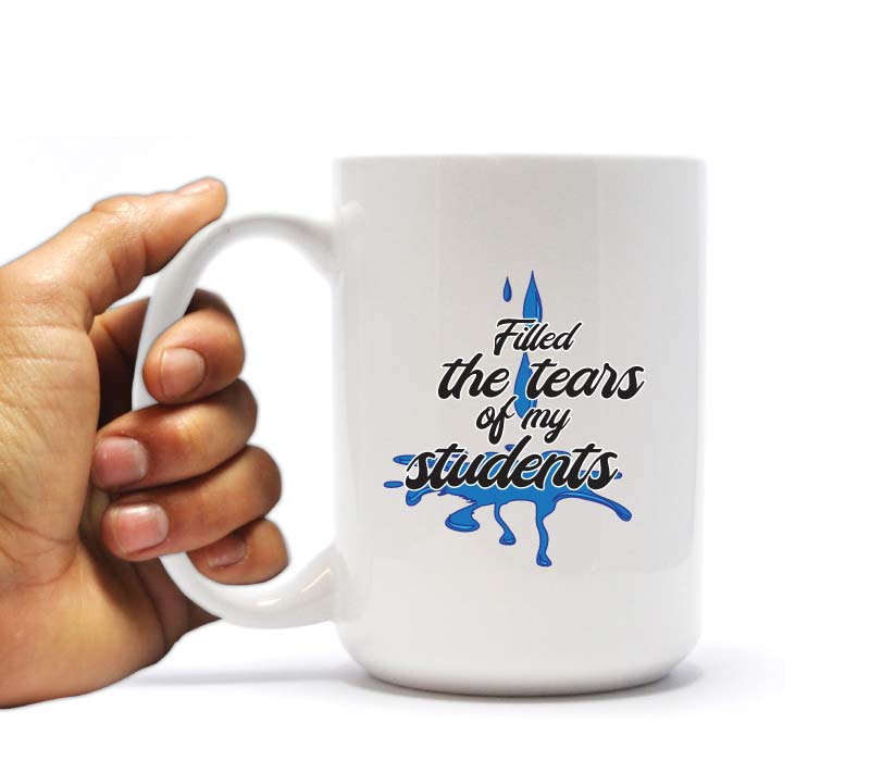 Tears of my Students Mug & Can Cooler Teacher Gift Set - Image 2