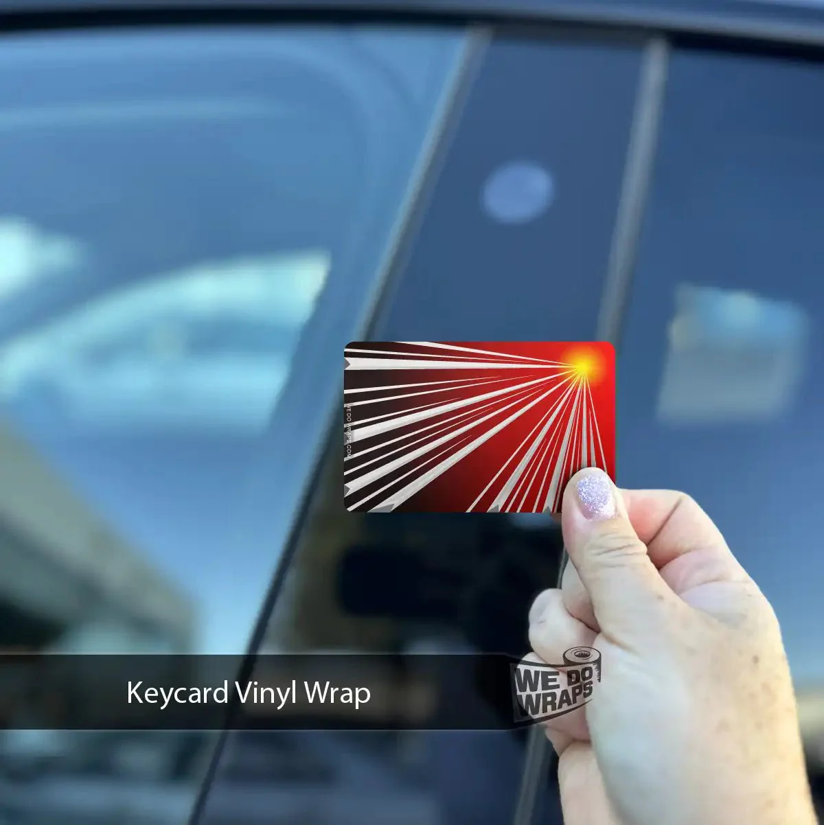 Tesla Launch Performance Mode Keycard Decal - Image 2