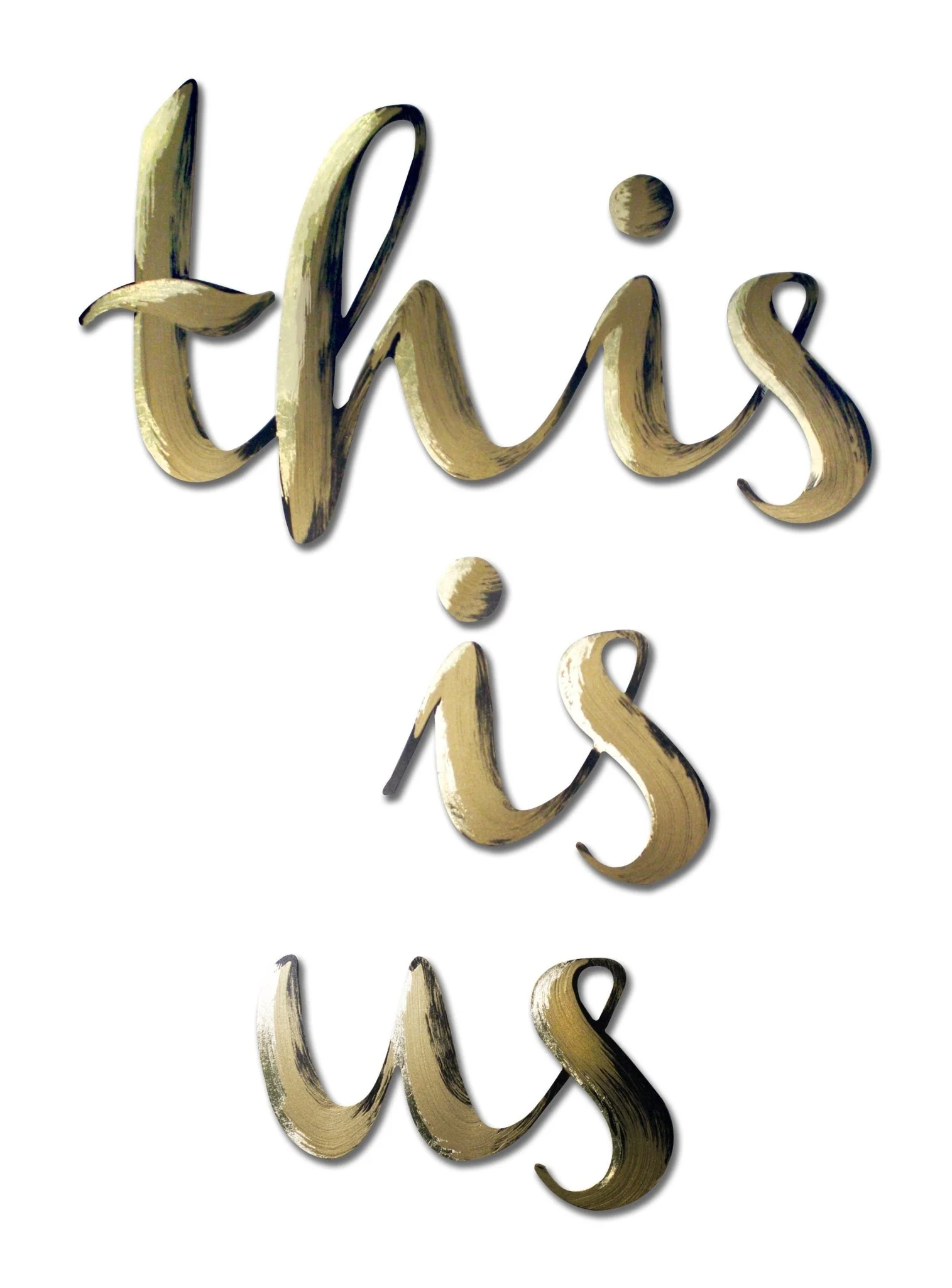 this is us Hand Painted Wall Decor - Image 2