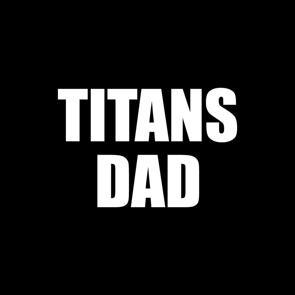 Titans Dad Black Folding Camping Chair - Image 2