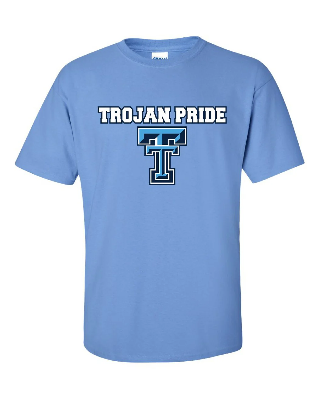 Triopia Trojans - Trojan Pride Blue T-Shirt (Carolina Blue)