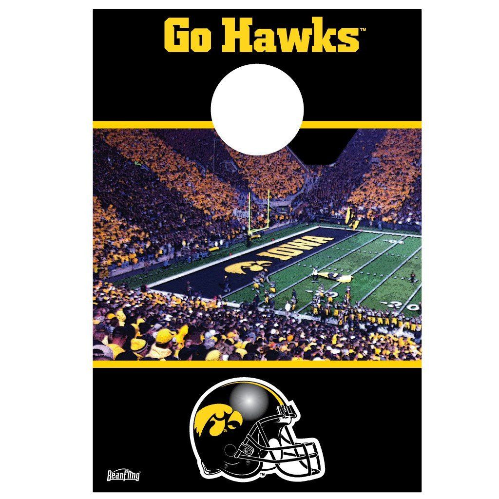 Iowa Hawkeyes Kinnick Stadium Cornhole Bag Toss - Image 4