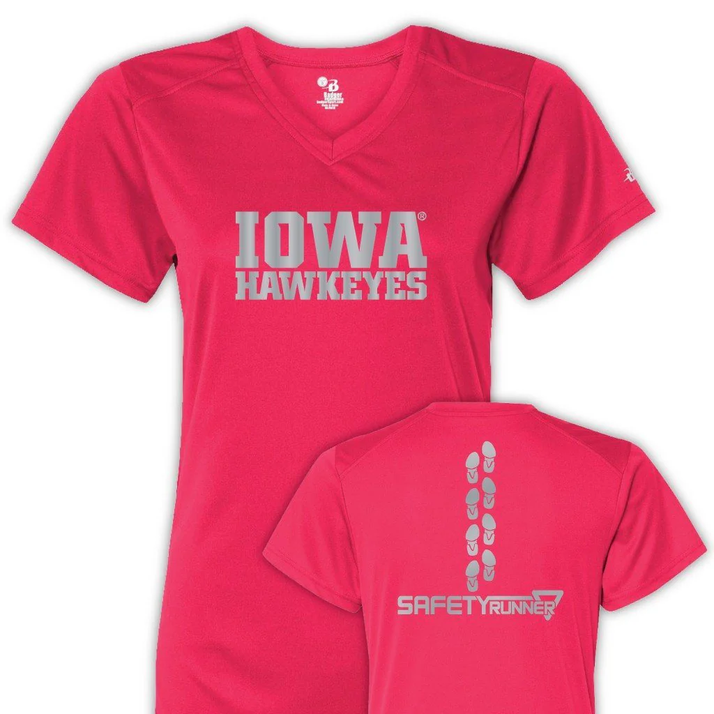 University of Iowa Hawkeyes Women's Safety Runner Reflective - Image 2