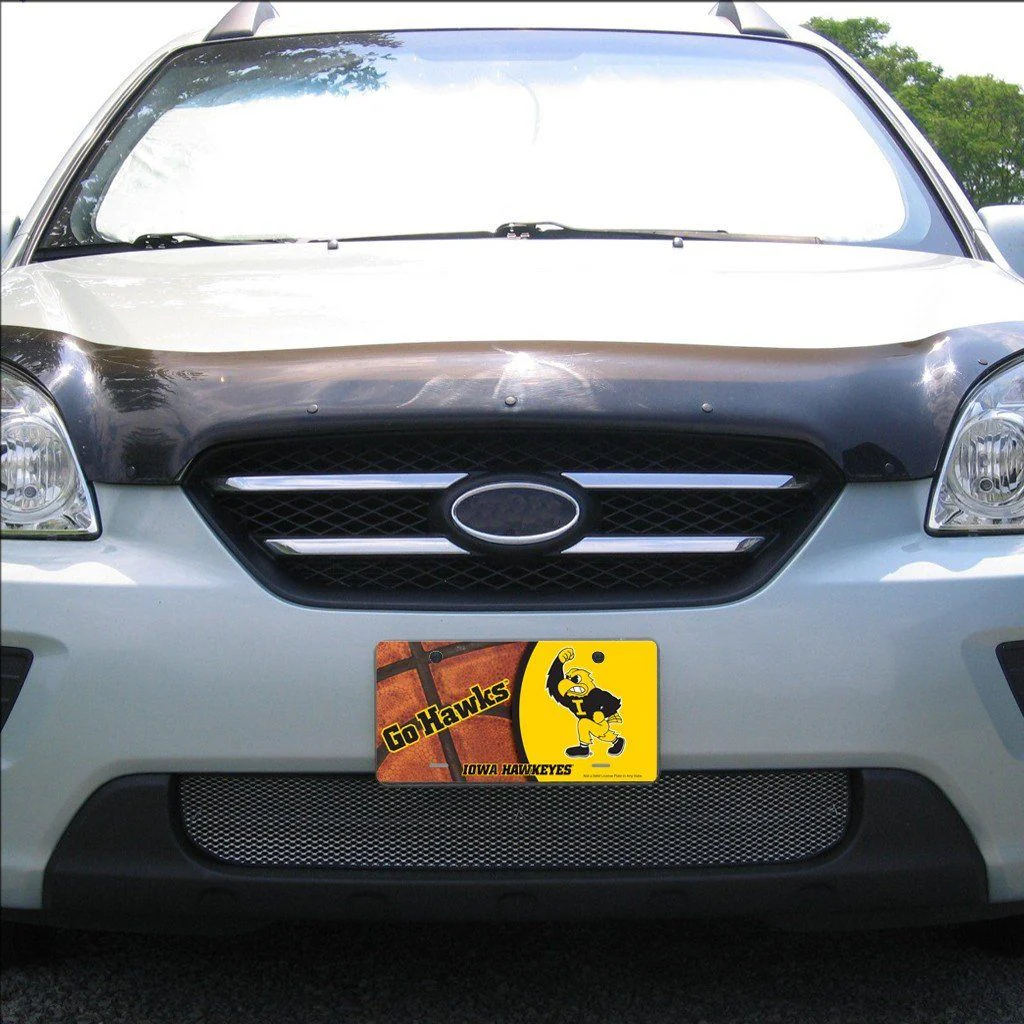 University of Iowa Basketball License Plate - Image 2