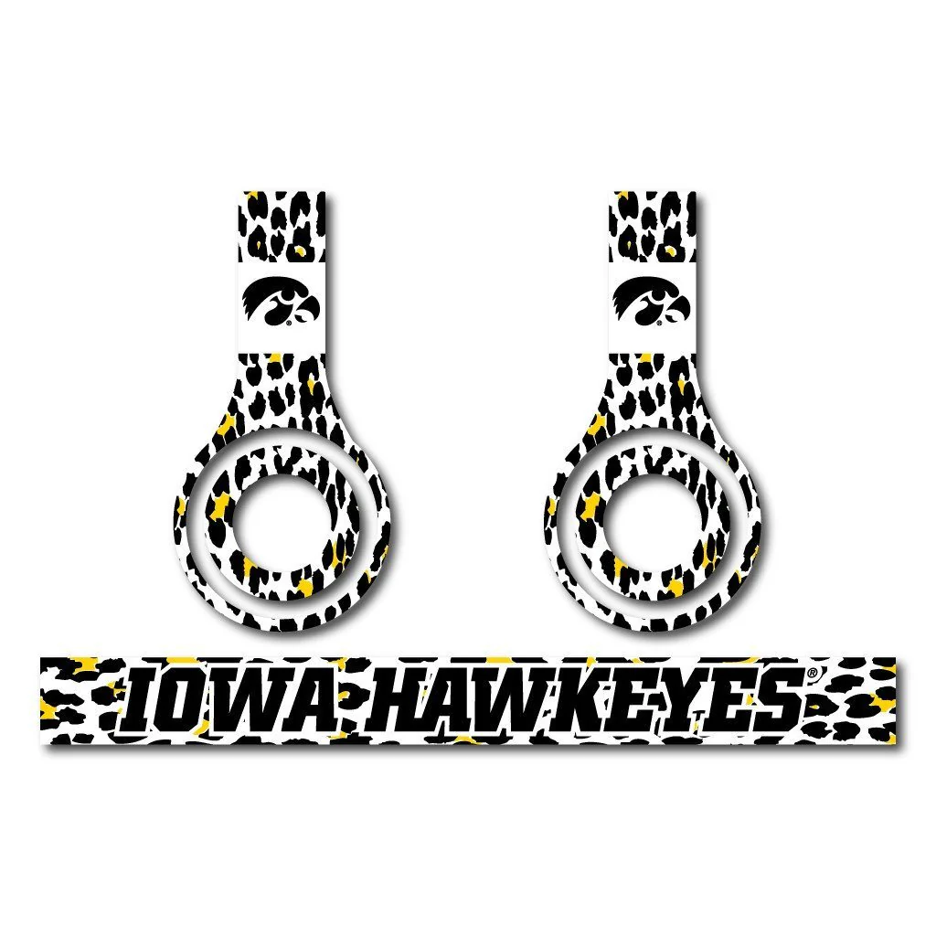 University of Iowa Set of 3 Animal Patterns Skins for Beats Solo - Image 3