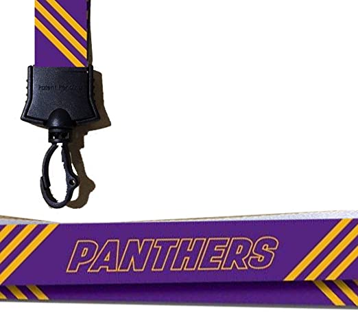 University of Northern Iowa Striped Lanyard - Image 2