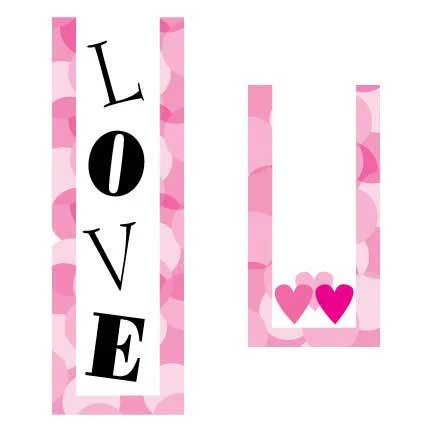 Love Valentine Door Banner - Image 3