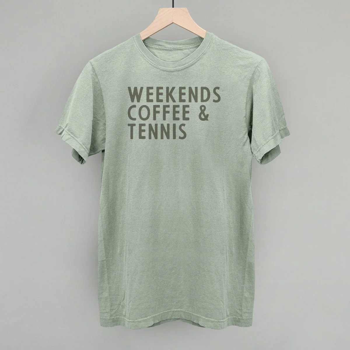 Weekends Coffee & Tennis Sweatshirt - Image 5