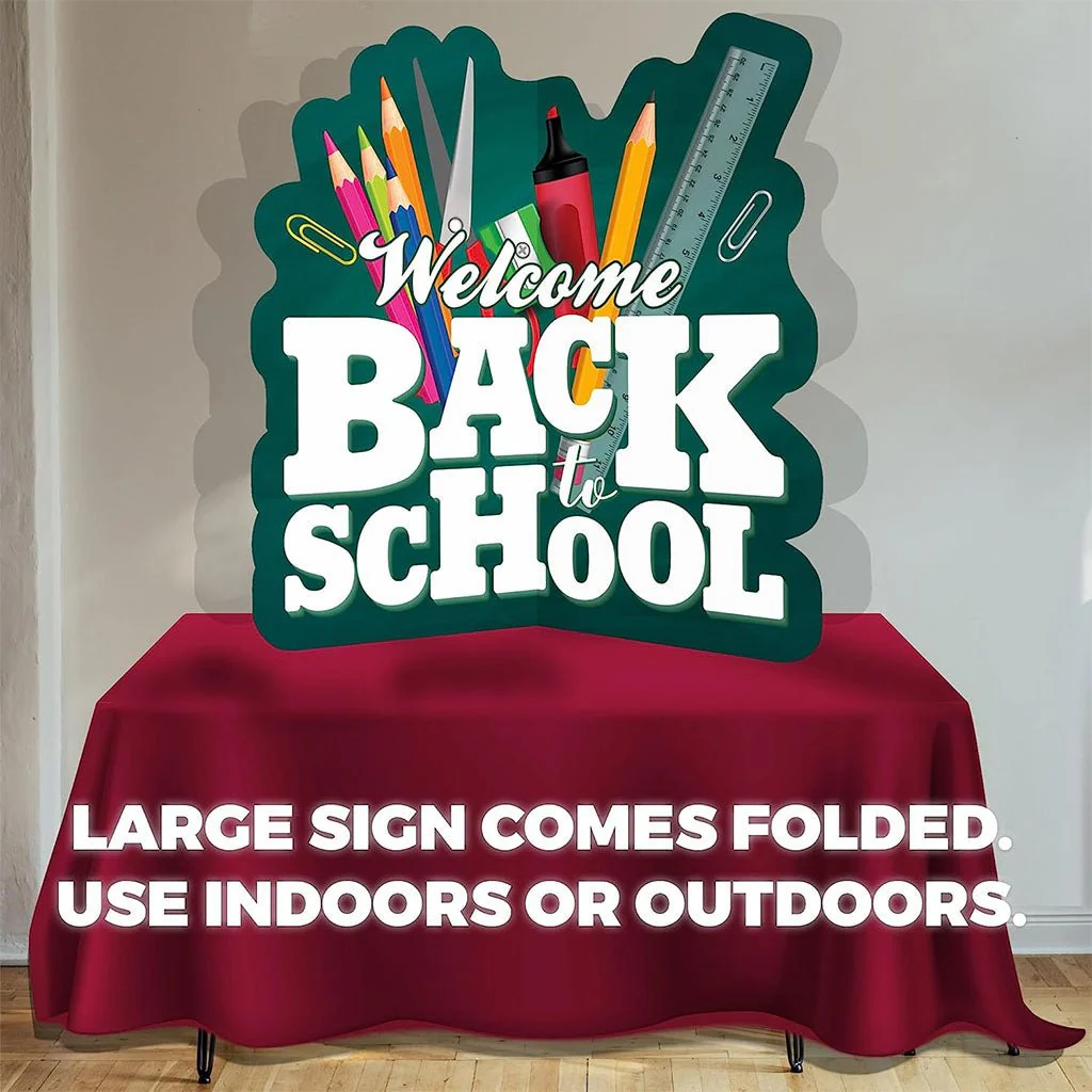 Welcome Back to School Yard Signs - Science Student Emoji Themed - 10 pc set - Image 5