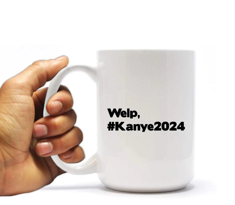 Welp, #Kanye2024 Funny Coffee Mug & Can Cooler Gift Pack - Image 2