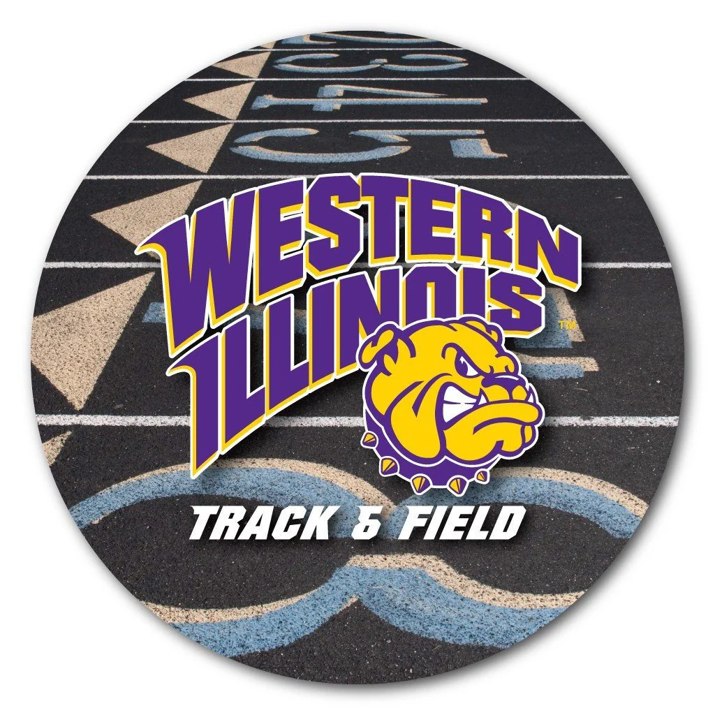 Western Illinois University Sports Design Coaster Set of 4 - Image 4
