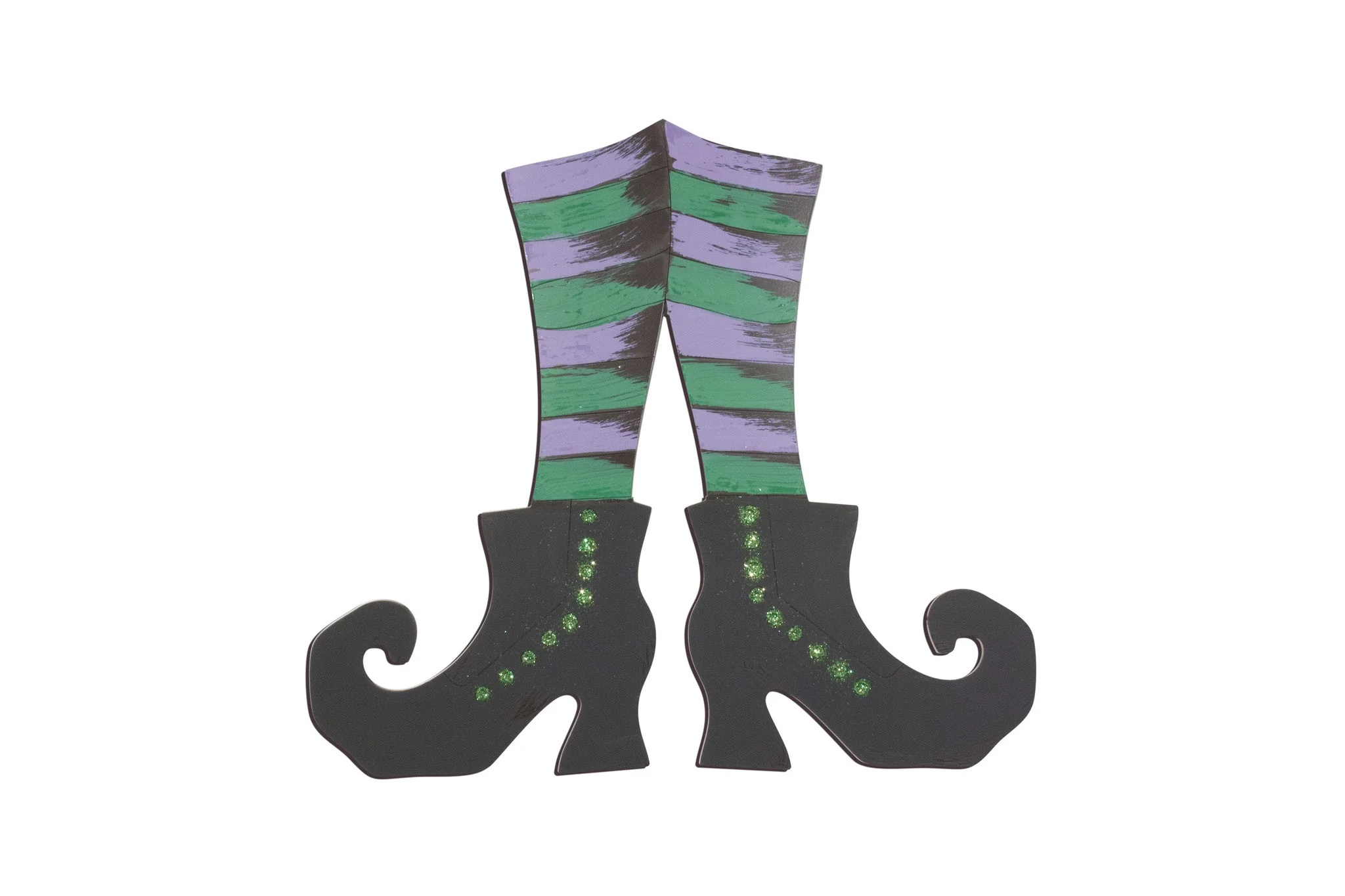 Hand Painted Witches Feet Wall Icon - Image 2