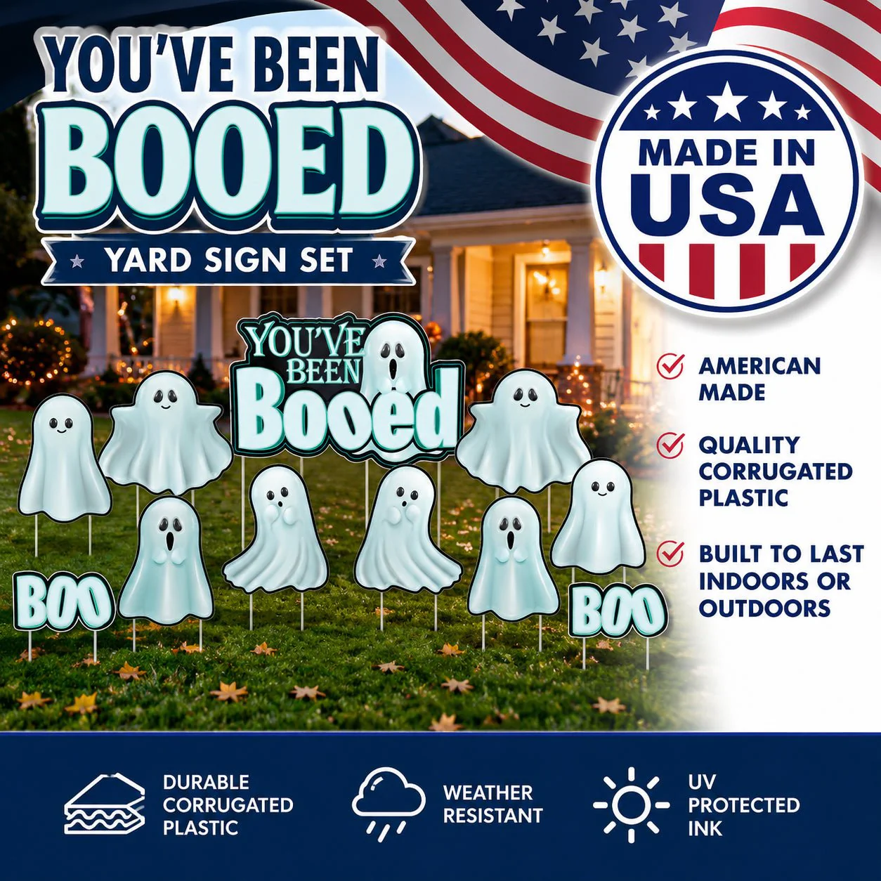 You've Been Booed - Ghostly Halloween Party - 11 Pieces - Boogram - Image 5