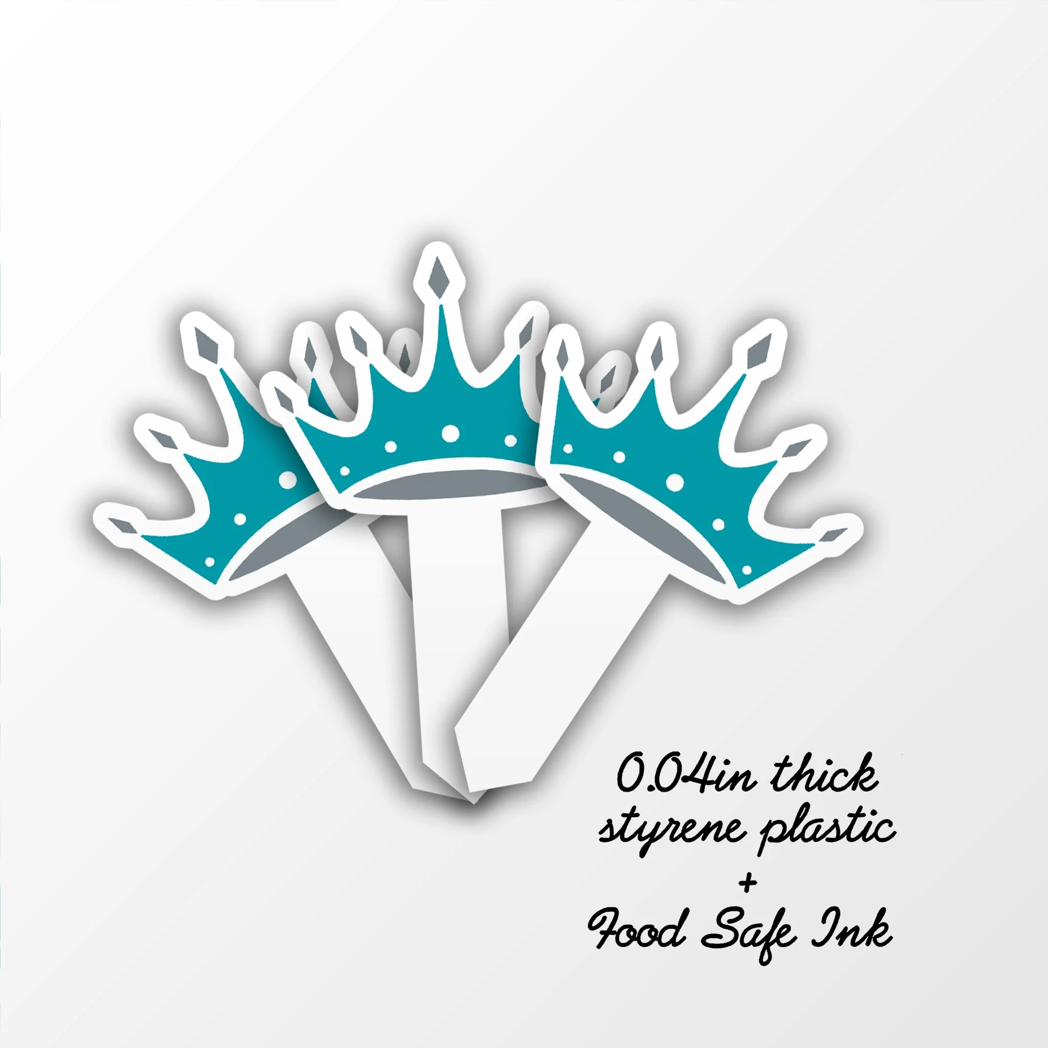 Zeta Tau Alpha Cupcake Toppers - Image 2