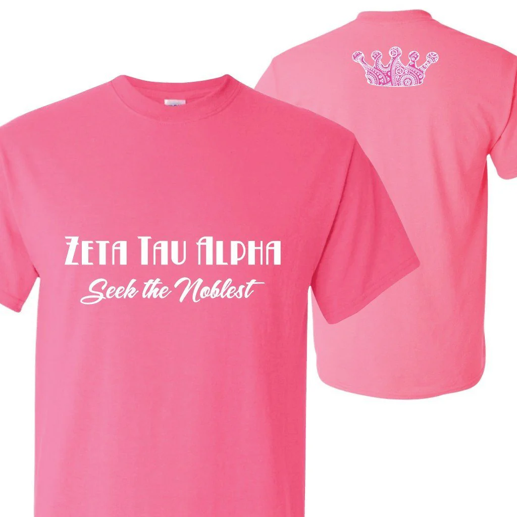 Zeta Tau Alpha Seek the Noblest T-Shirt - Image 3
