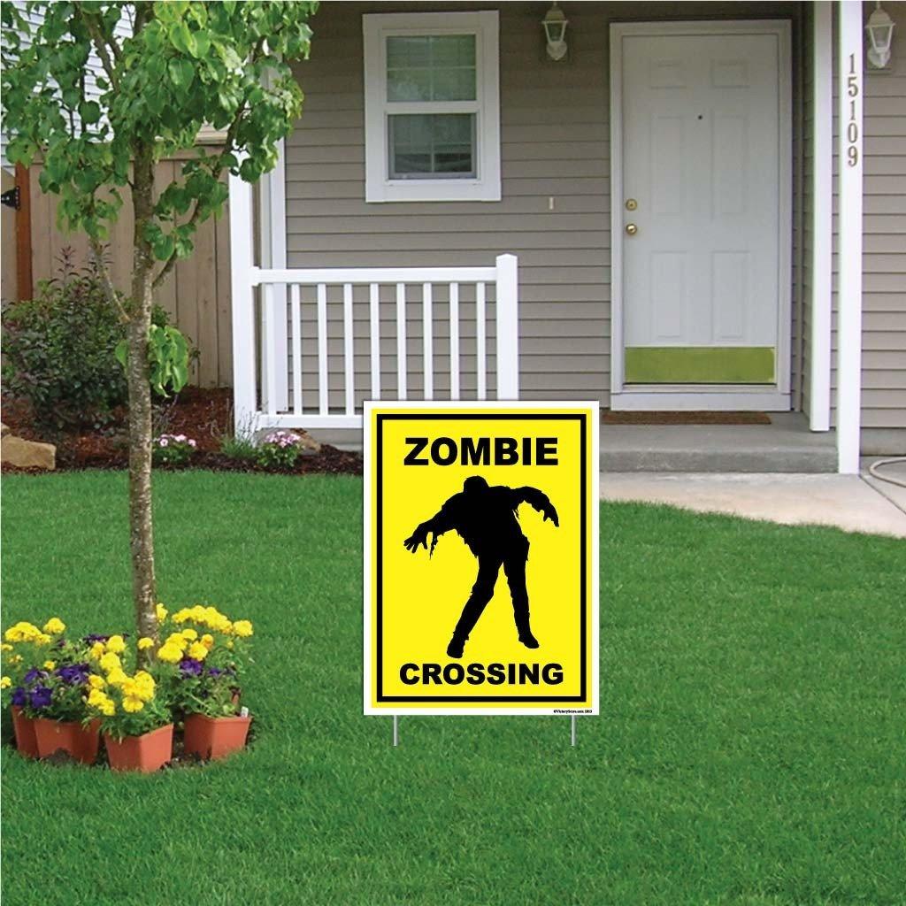 Zombie Crossing Sign or Sticker - Image 5